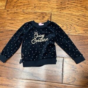 Juicy couture velour sweater